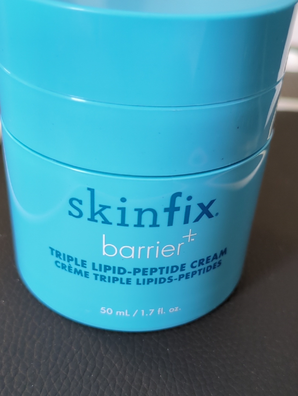 Skinfix Barrier+ Triple Lipid-Peptide Cream — bright blue